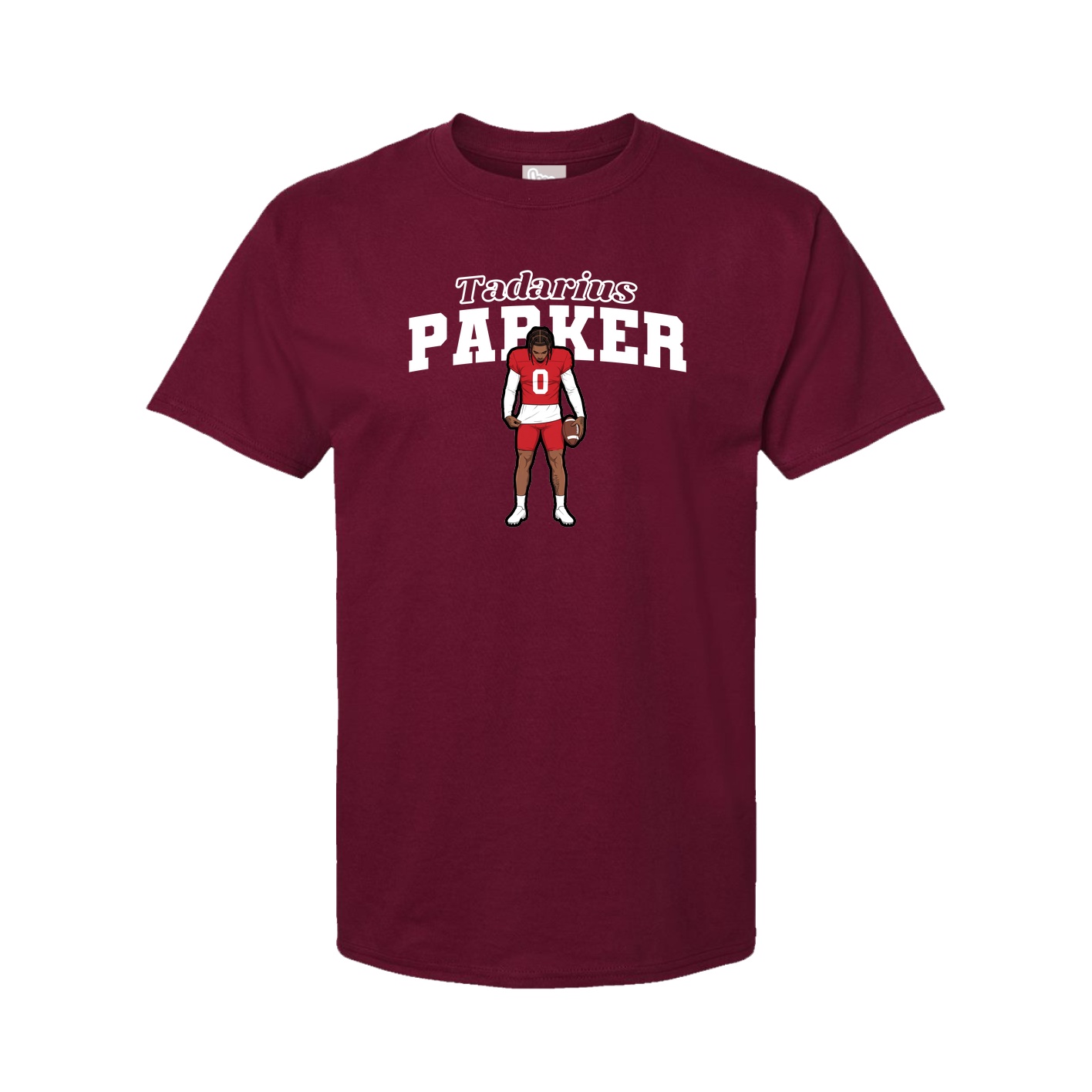 Youth Tee — Name Arch in Cardinal
