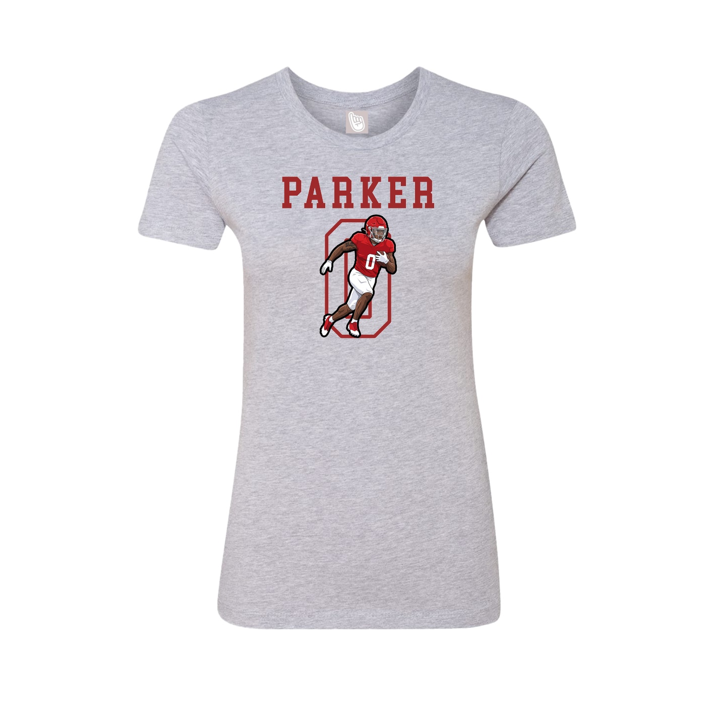 Fitted Women's Tee — Shirsey in Grey