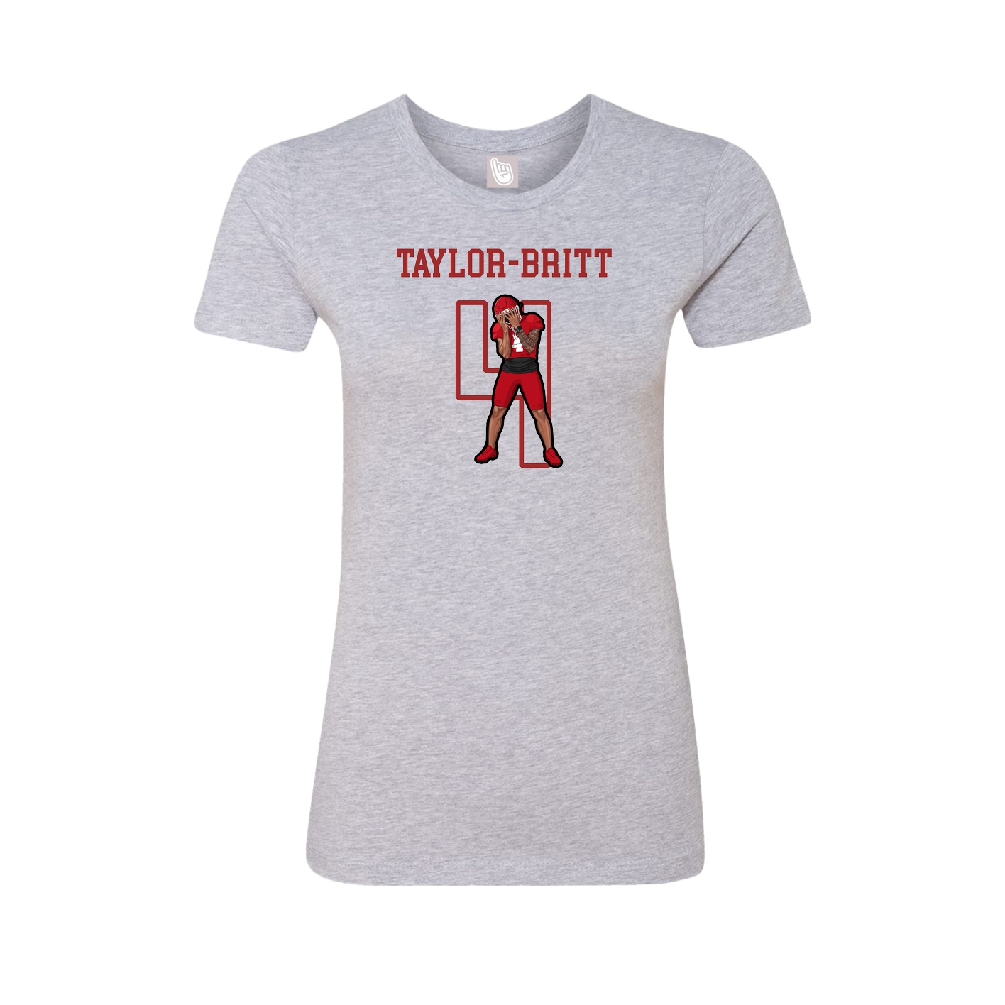Fitted Women's Tee — Shirsey in Grey