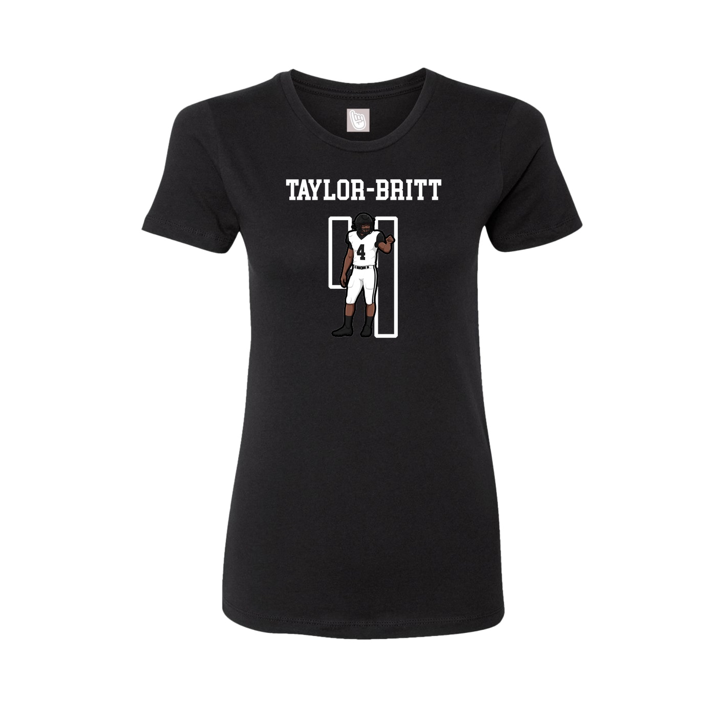 Fitted Women's Tee — Shirsey in Black