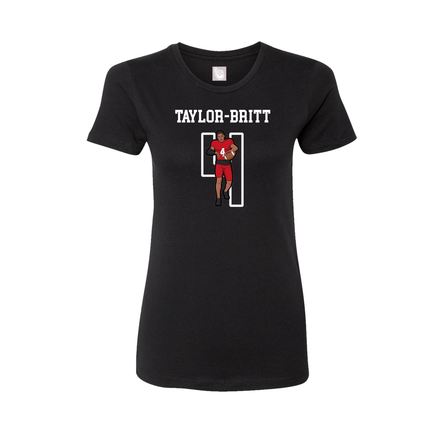 Fitted Women's Tee — Shirsey in Black