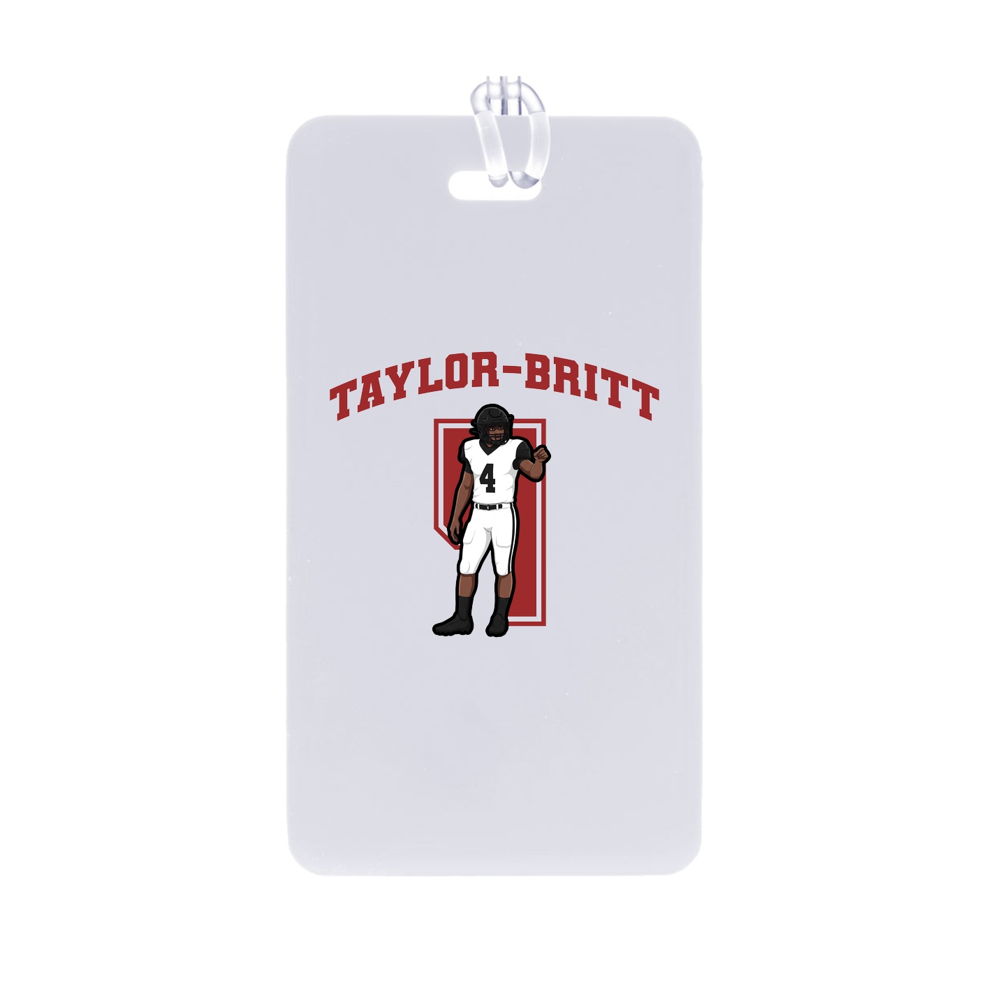 Bag Tag — Number in Classic