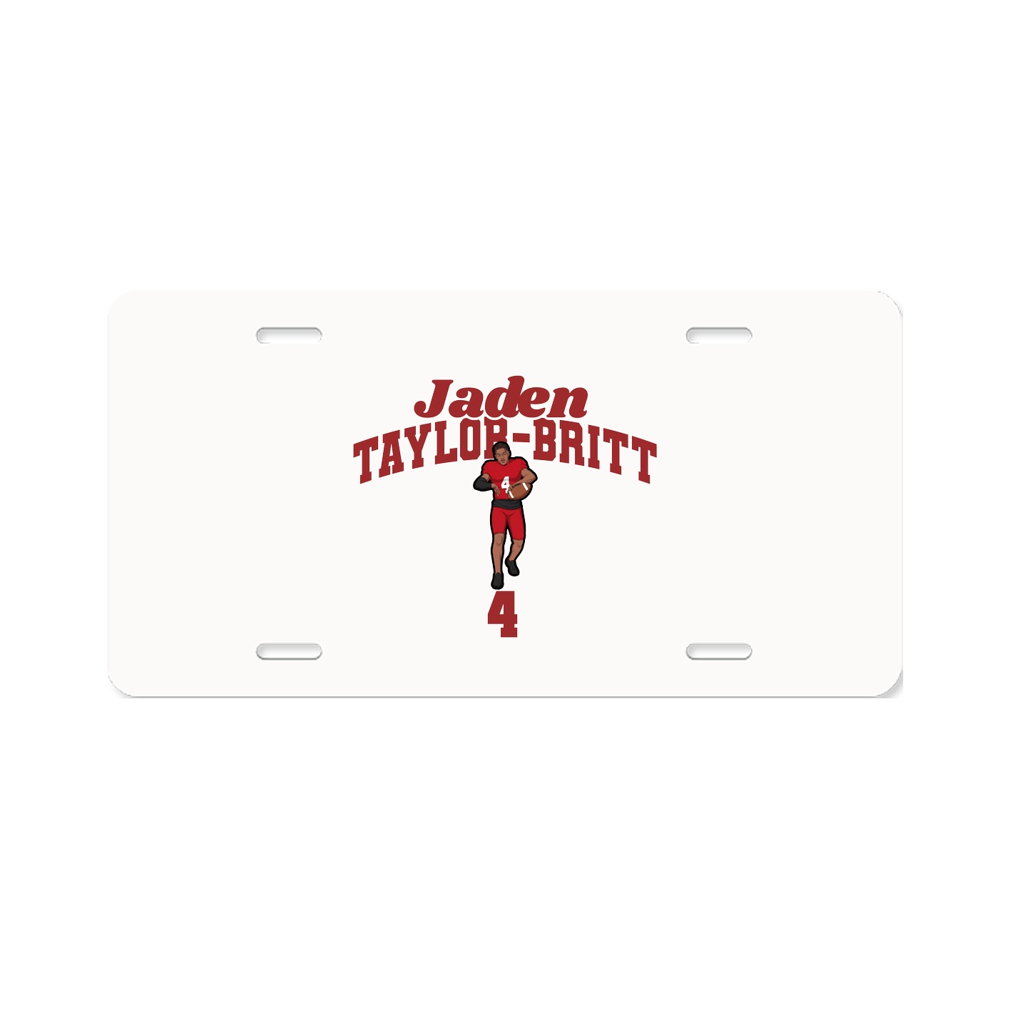 License Plate — Signature Arch in Classic