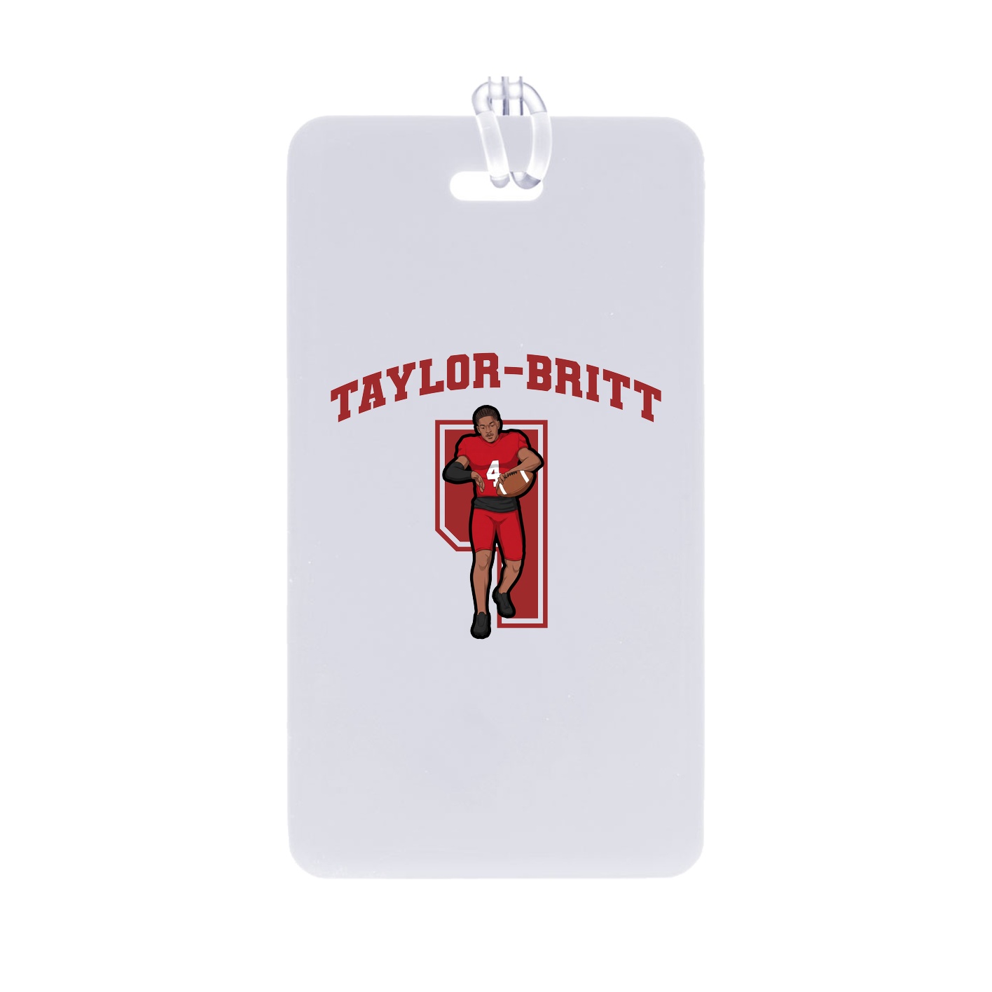 Bag Tag — Number in Classic