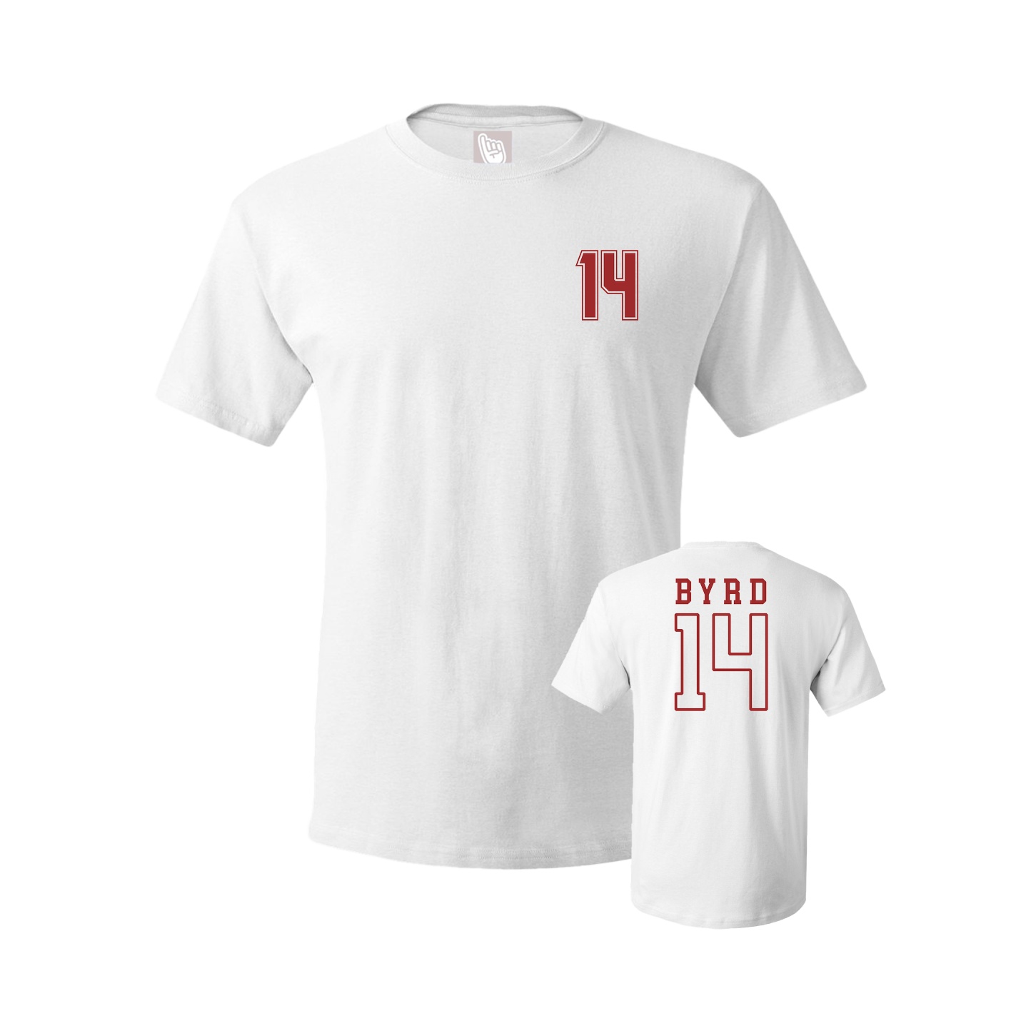 Tee — Chest Back in White