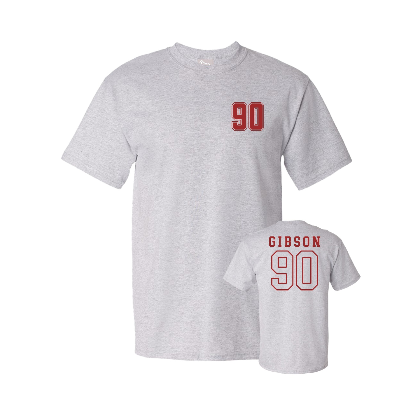 Tee — Chest Back in Grey