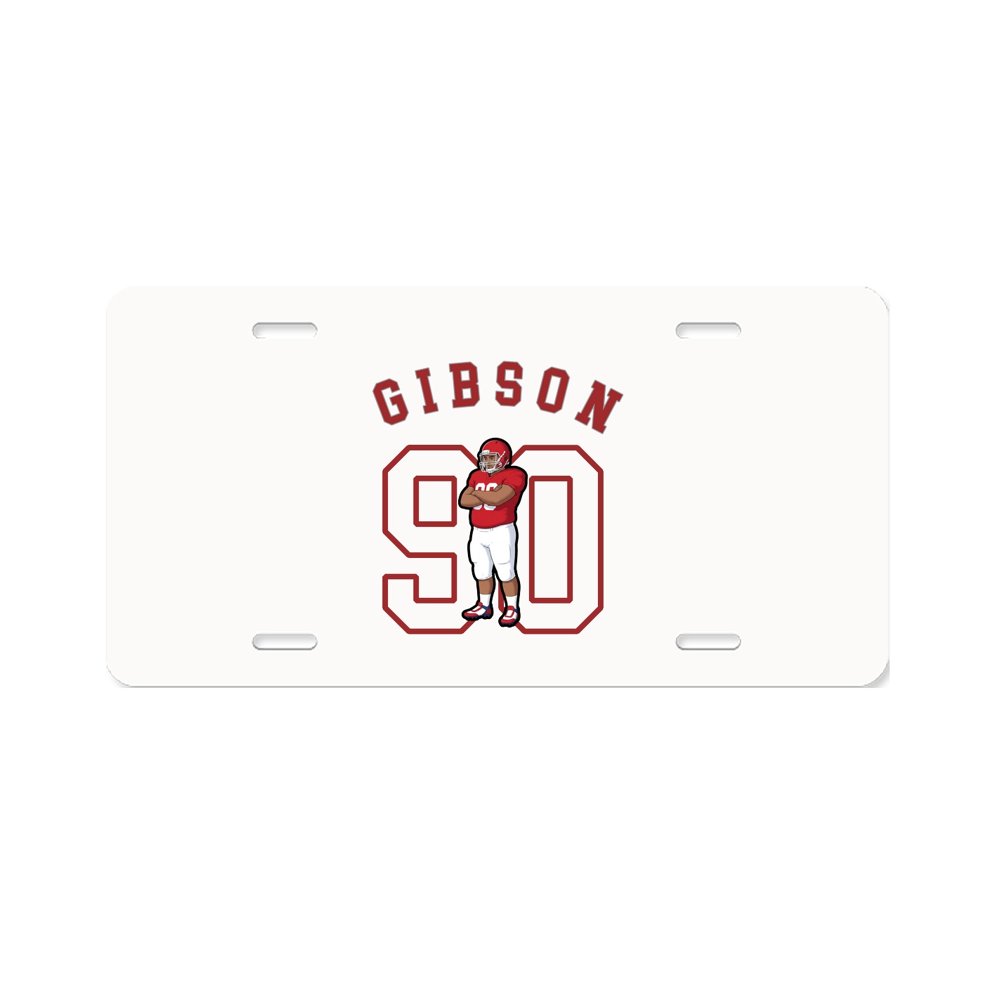 License Plate — Shirsey Arch in Classic