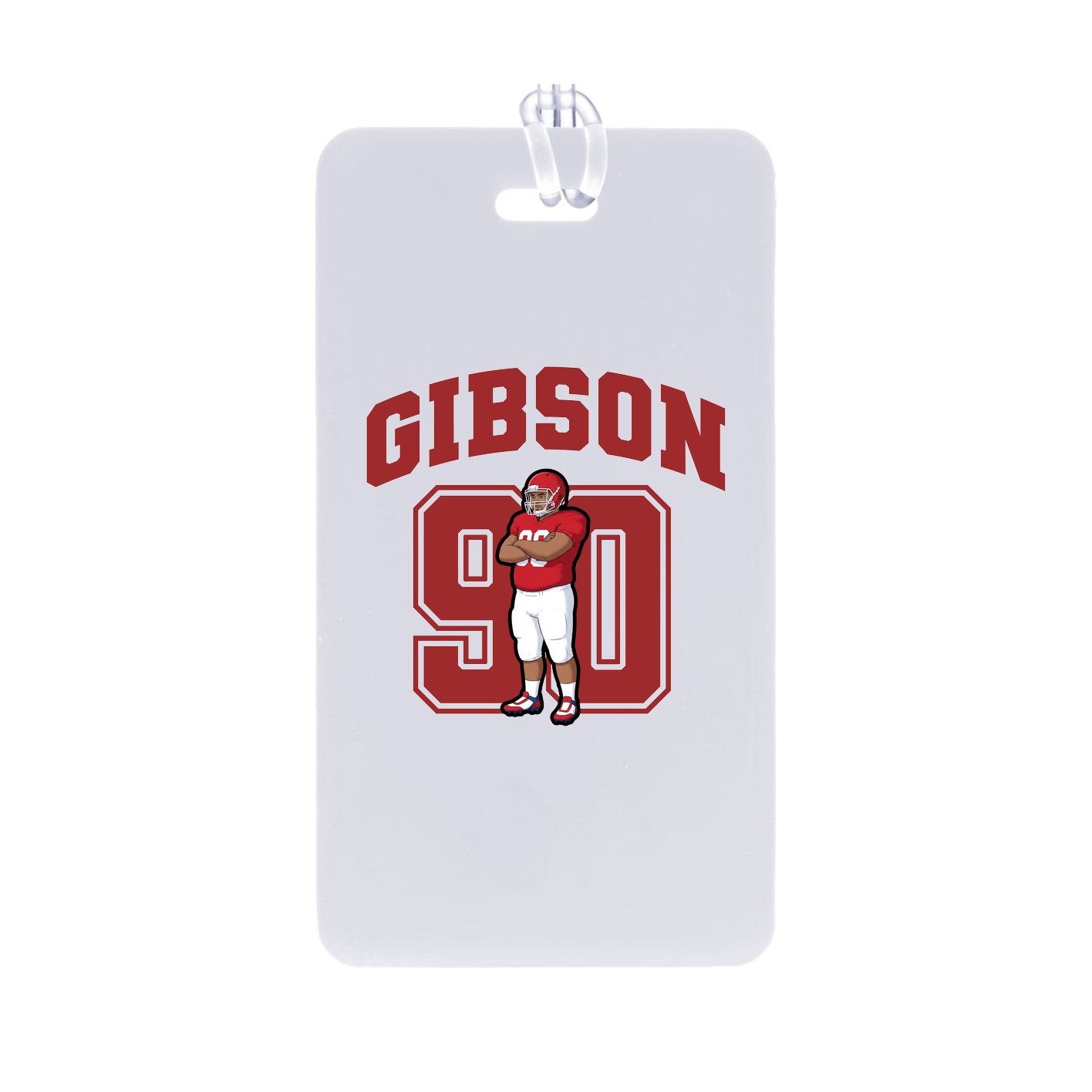 Bag Tag — Number in Classic
