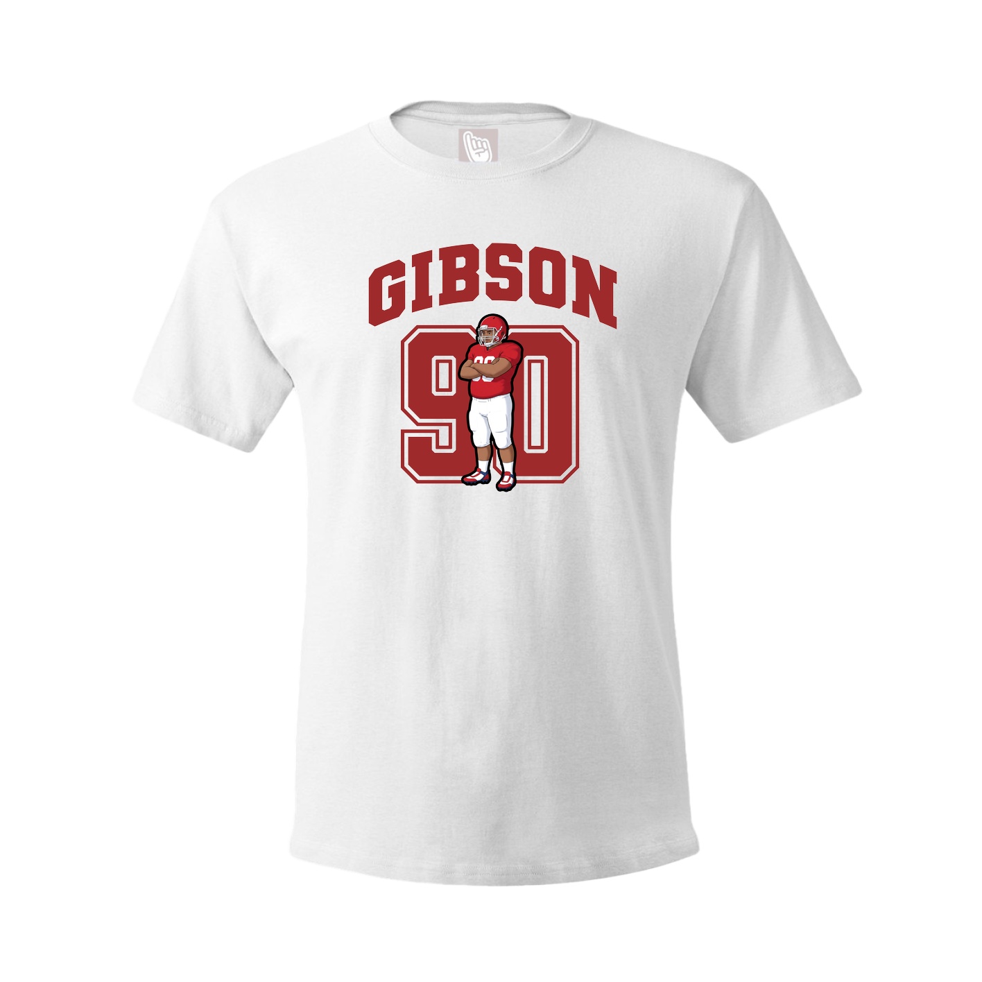 Tee — Number in White