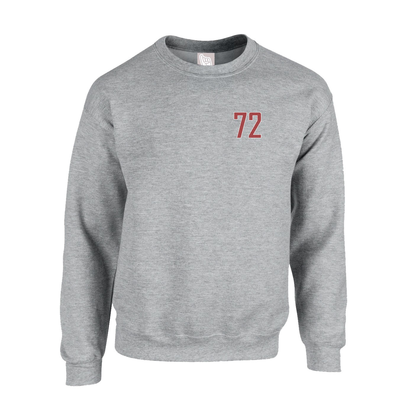 Fleece Crew — Front Shirsy in Grey