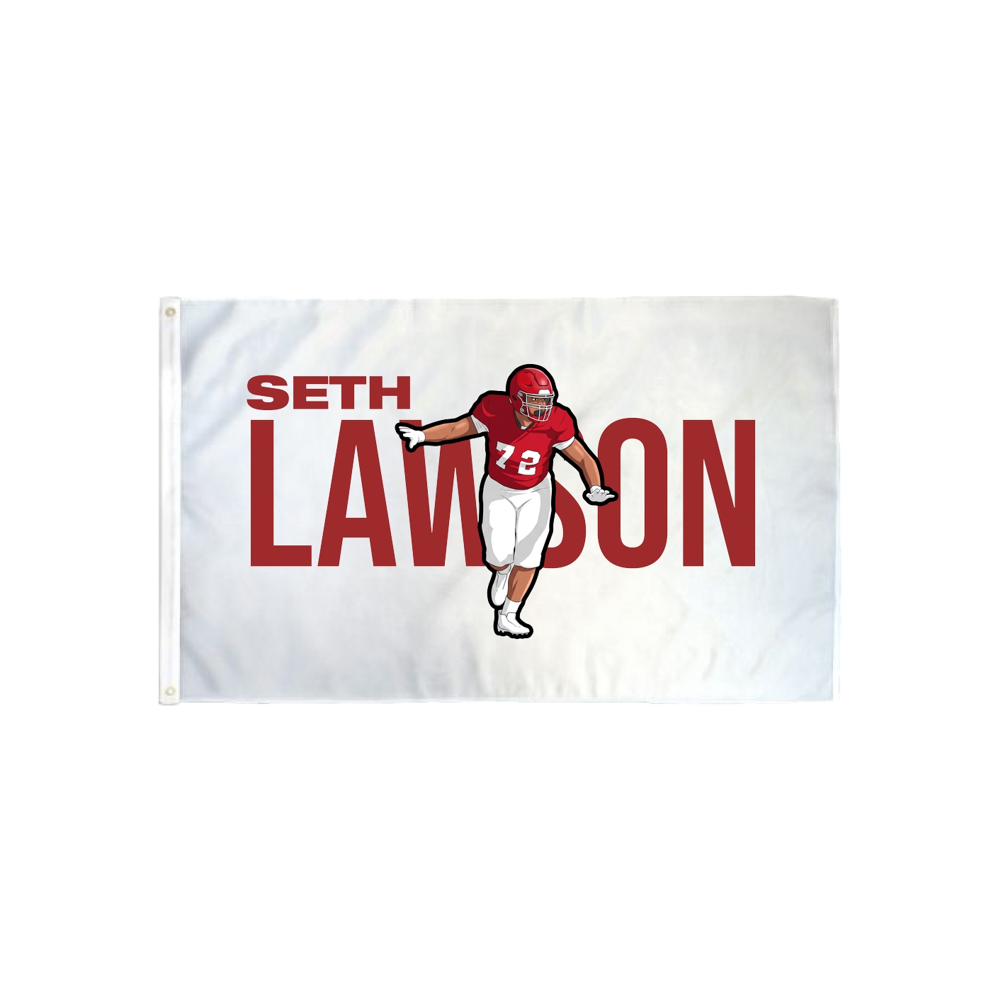 3x5 Flag — Player Name in Classic