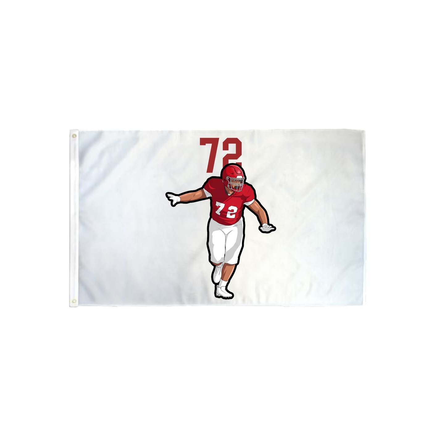 3x5 Flag — Number Top in Classic