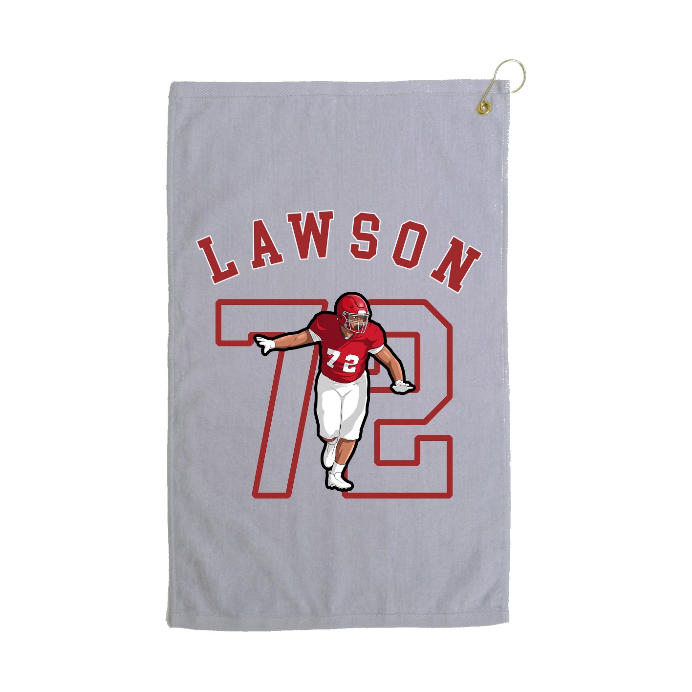 Golf Towel — Shirsey Arch in Grey