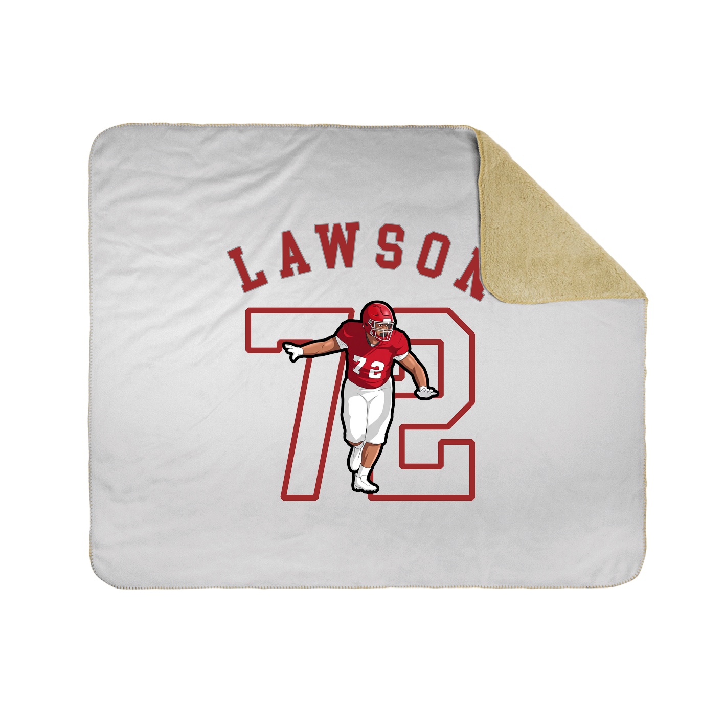 Throw Blanket — Shirsey Arch in White