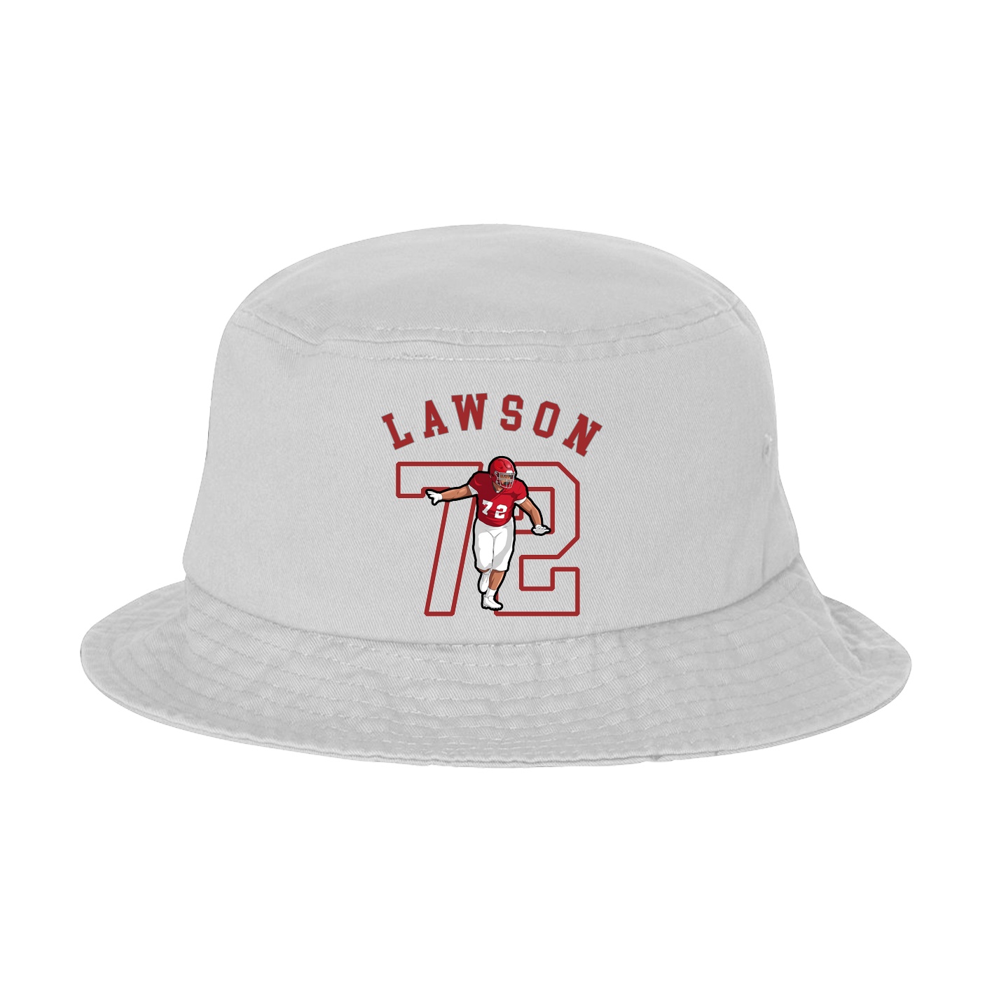 Bucket Cap — Shirsey Arch in White