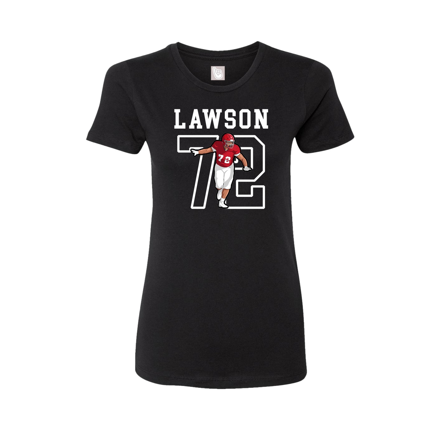 Fitted Women's Tee — Shirsey in Black