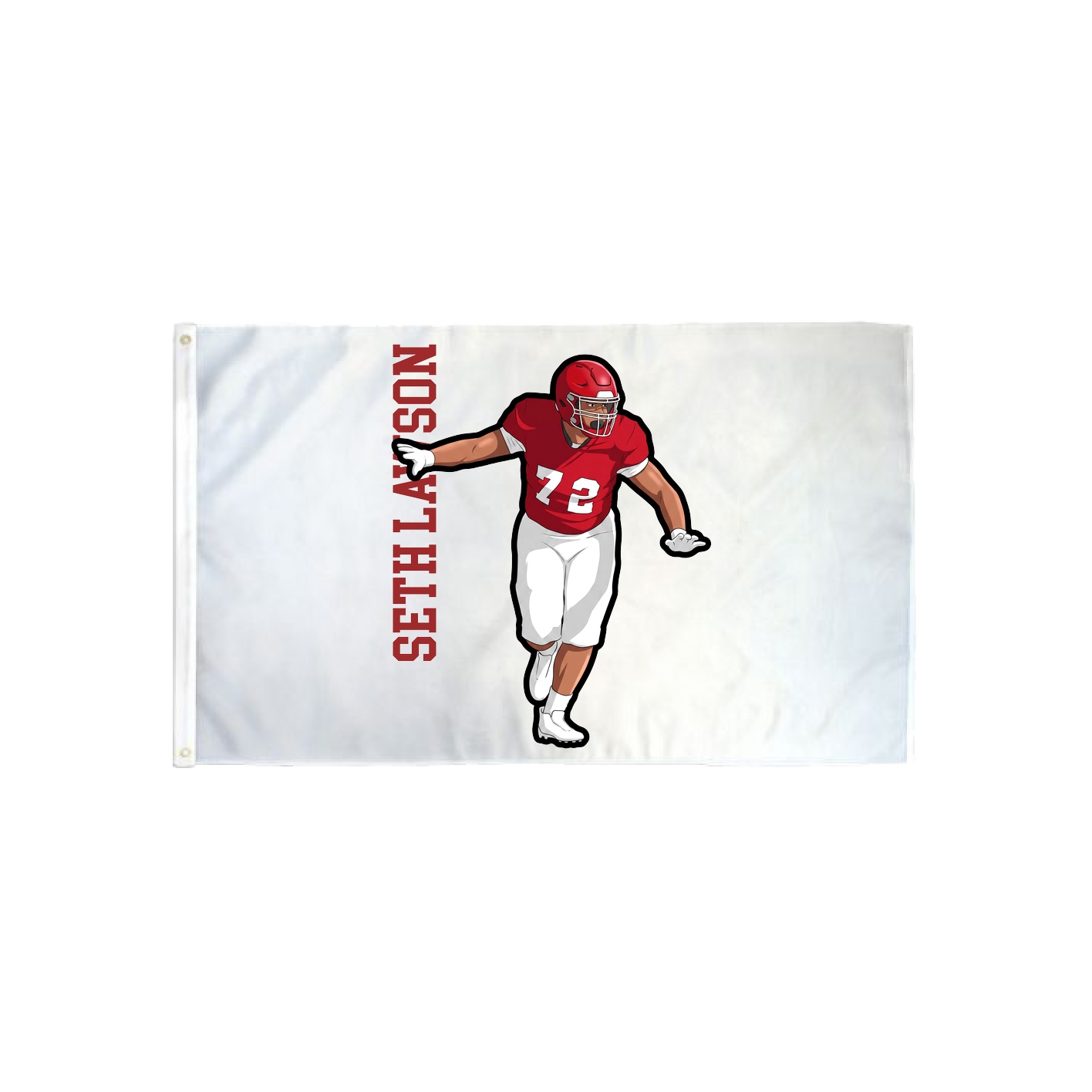 3x5 Flag — Name Vertical in Classic