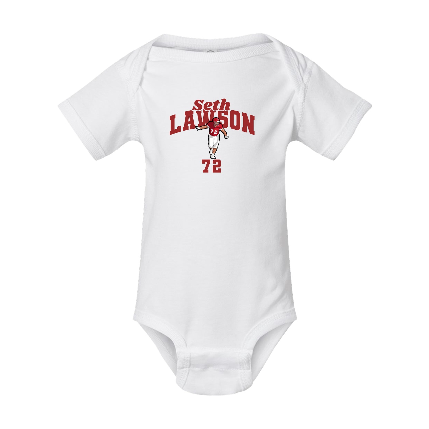 Baby Onesie — Signature Arch in White