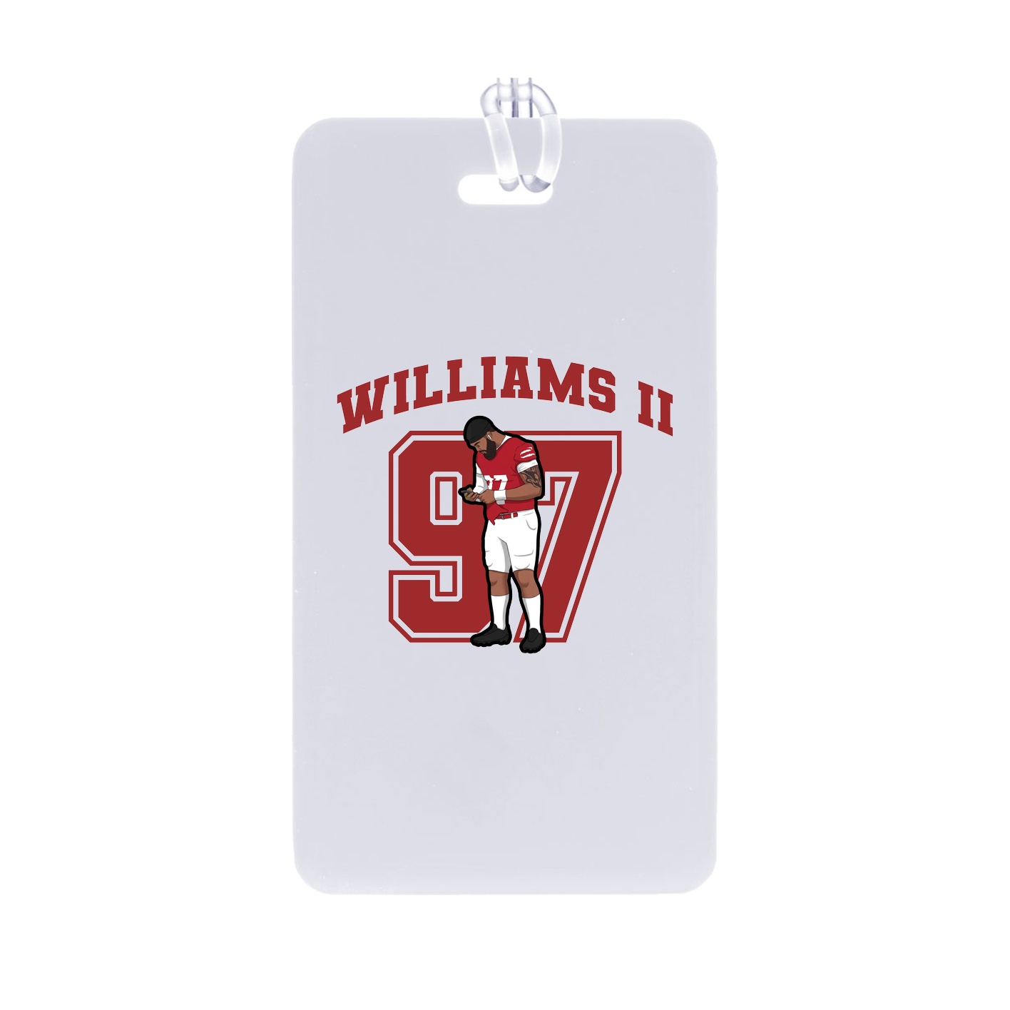 Bag Tag — Number in Classic