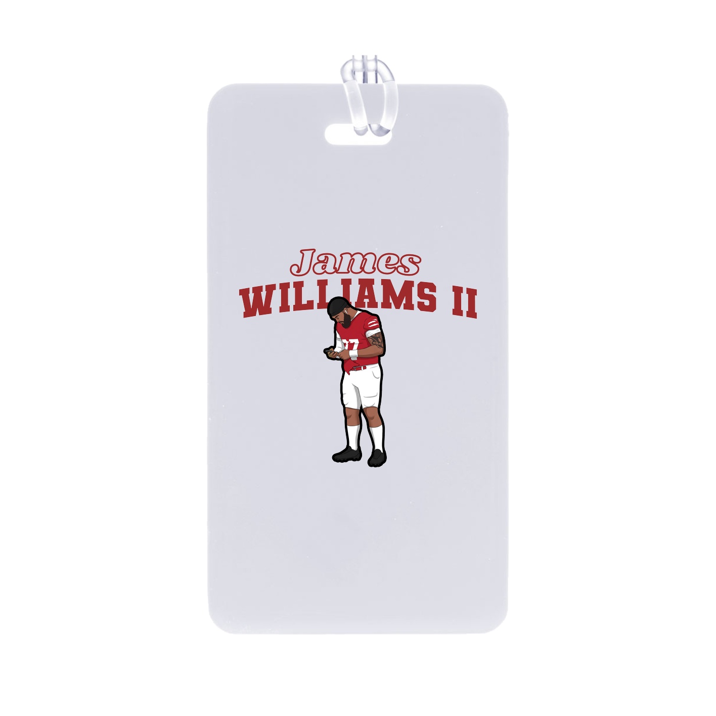 Bag Tag — Name Arch in Classic