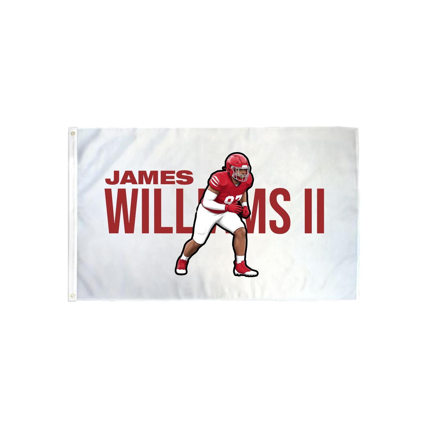 3x5 Flag — Player Name in Classic