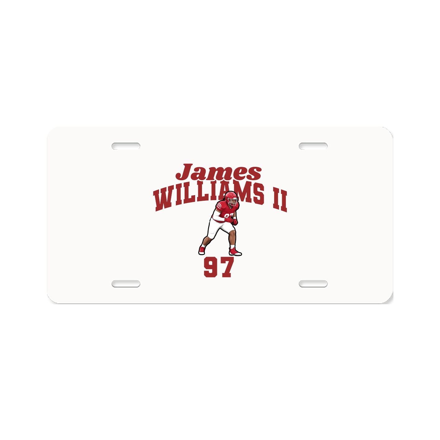 License Plate — Signature Arch in Classic