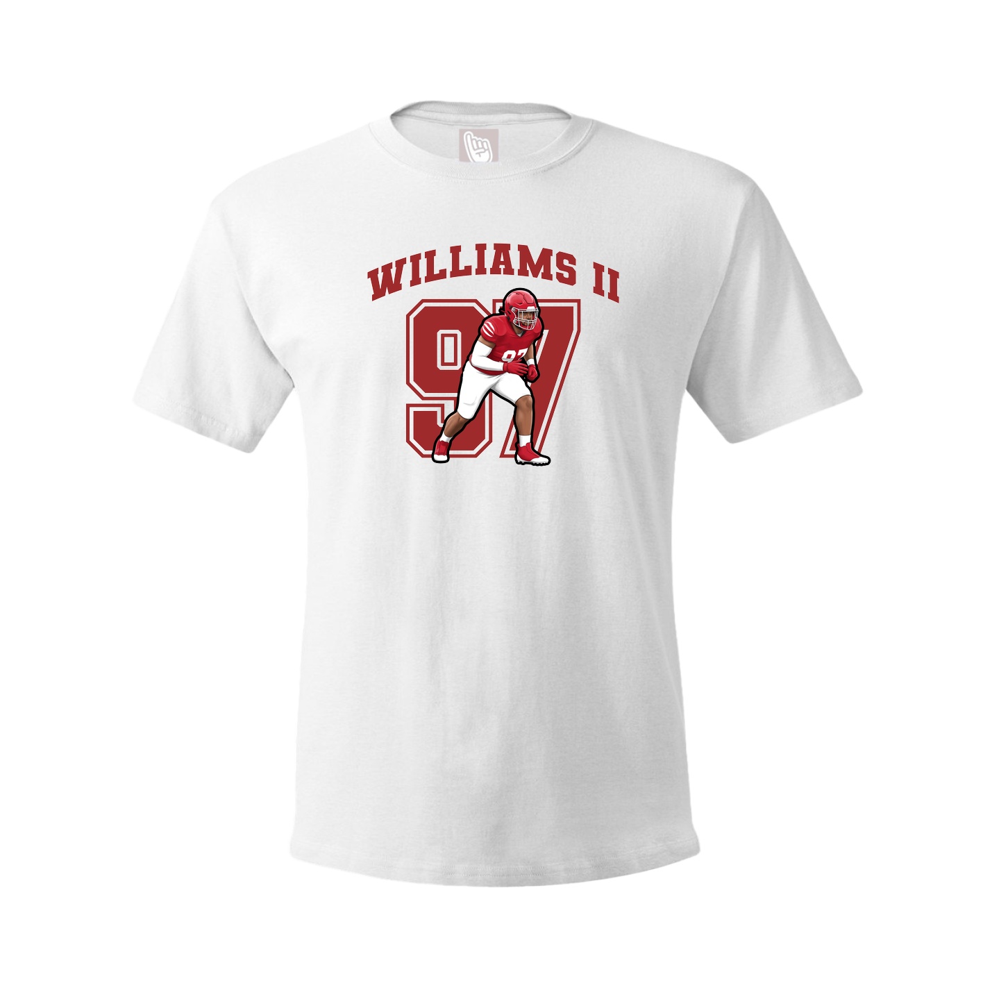Tee — Number in White