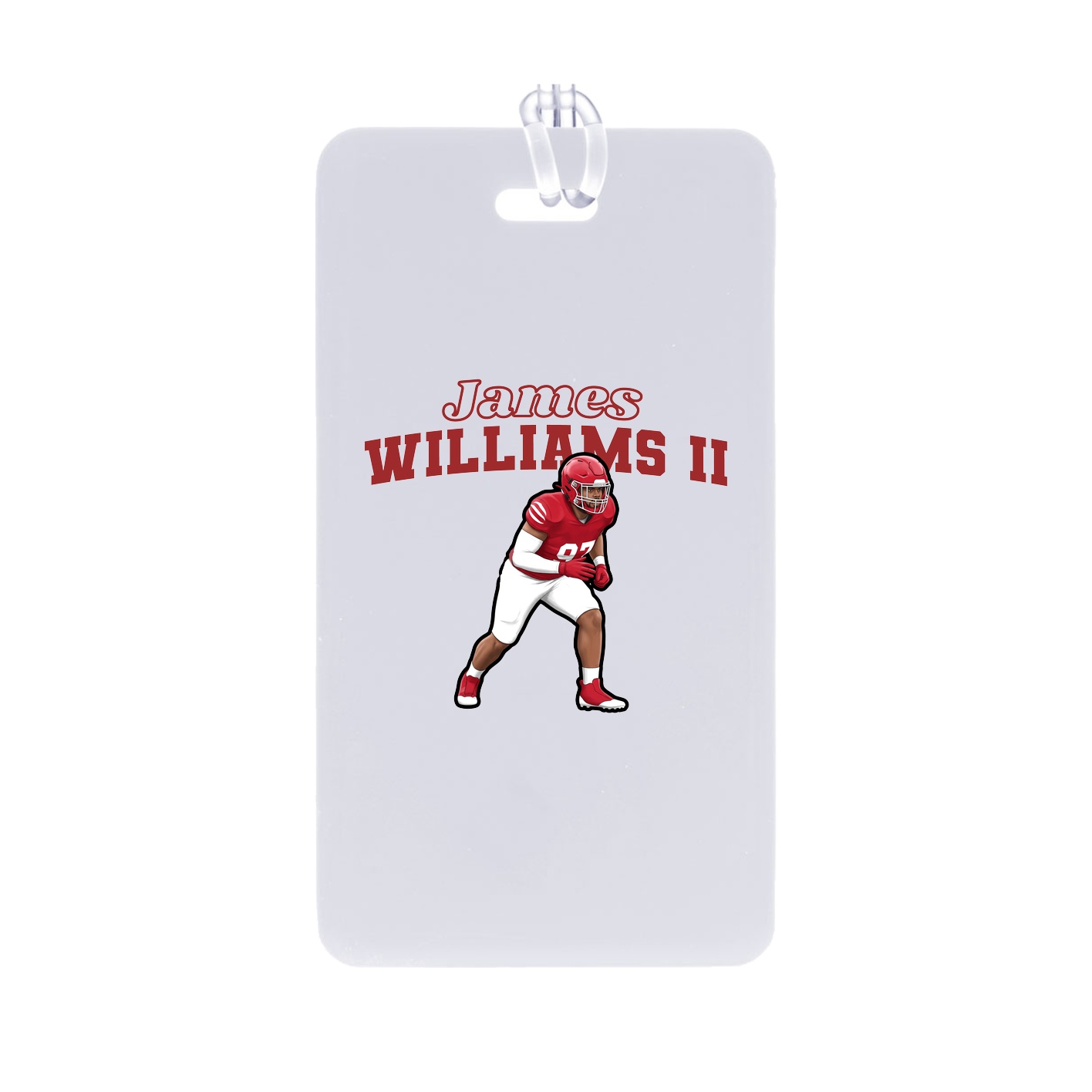 Bag Tag — Name Arch in Classic