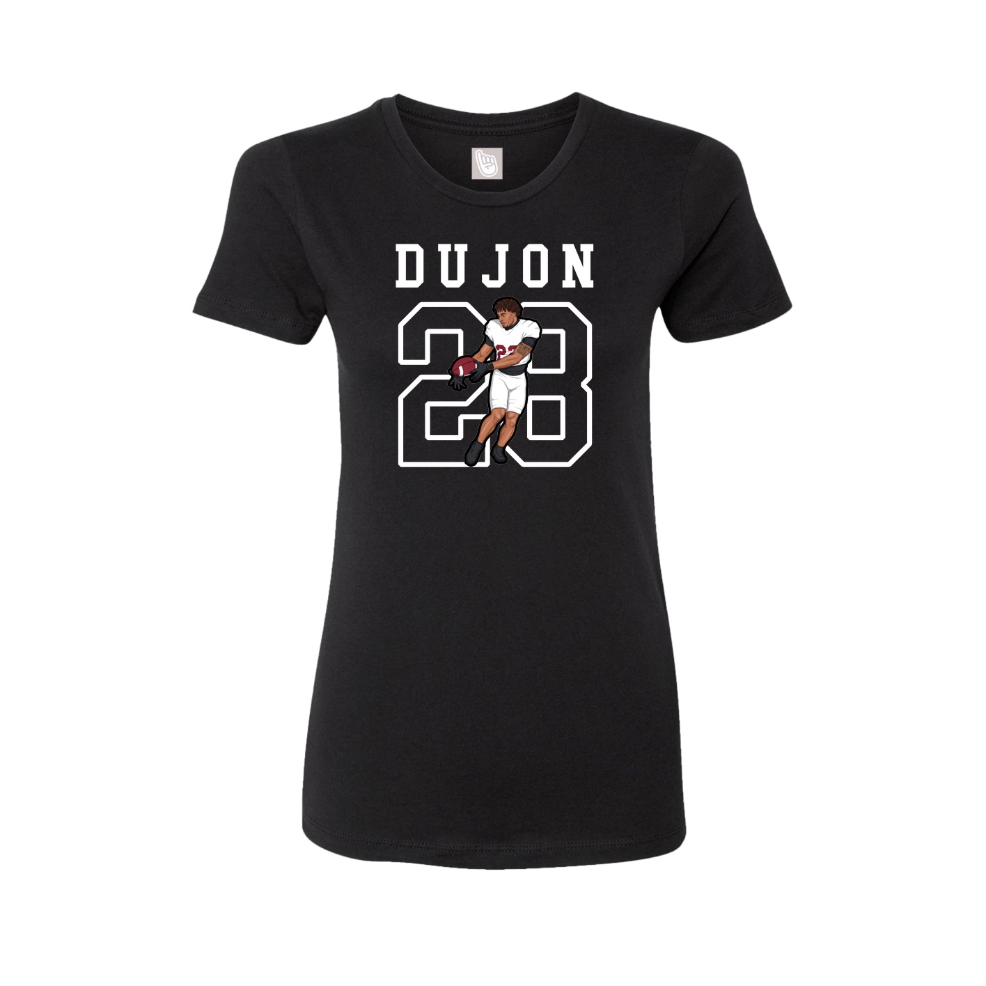 Fitted Women's Tee — Shirsey in Black