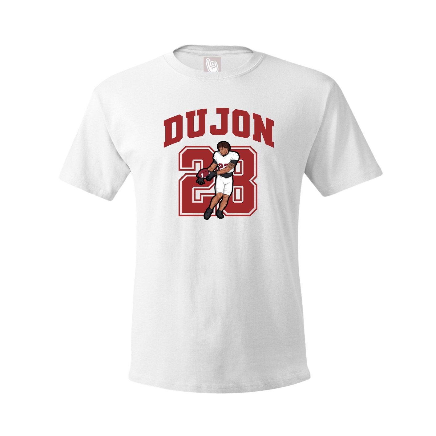 Tee — Number in White