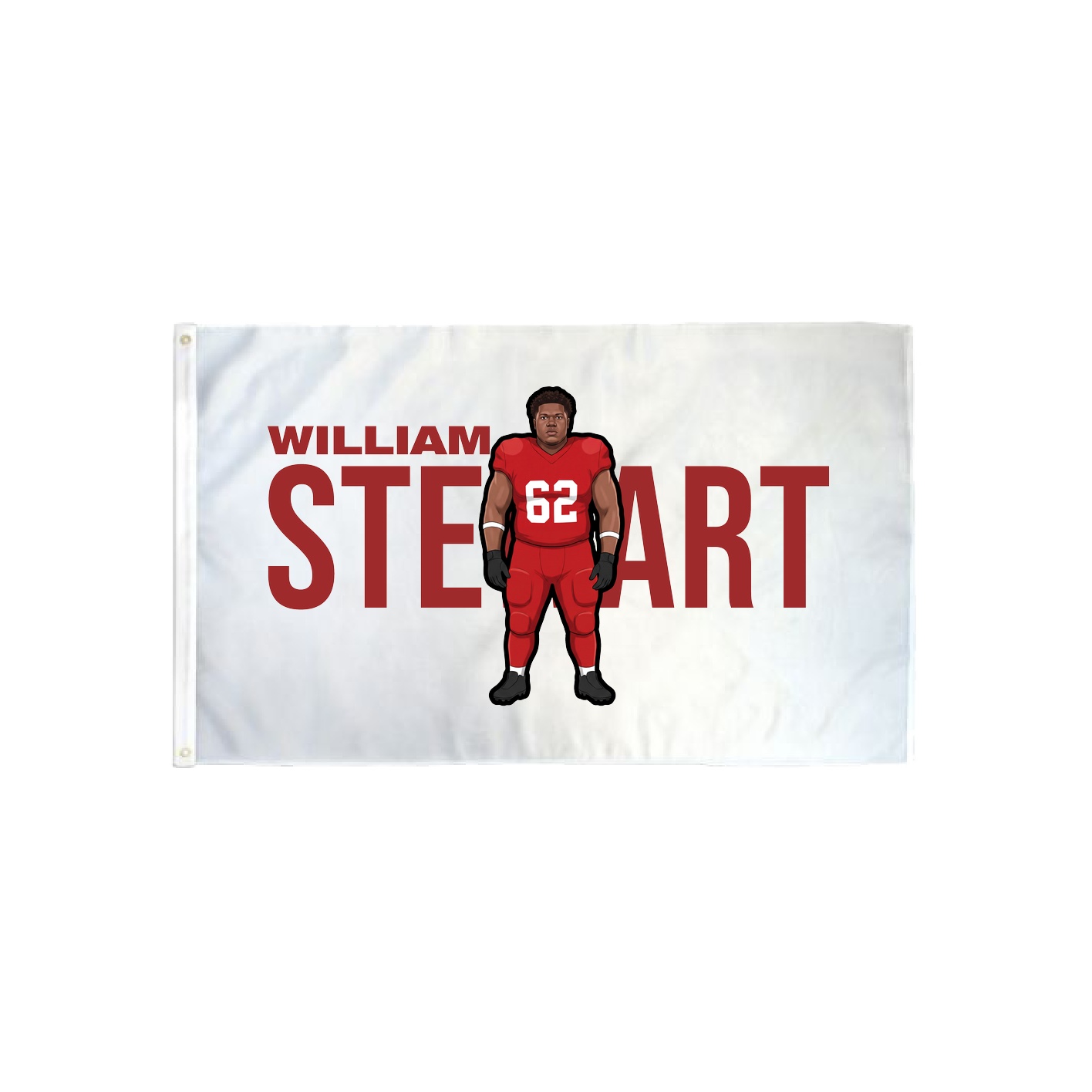 3x5 Flag — Player Name in Classic