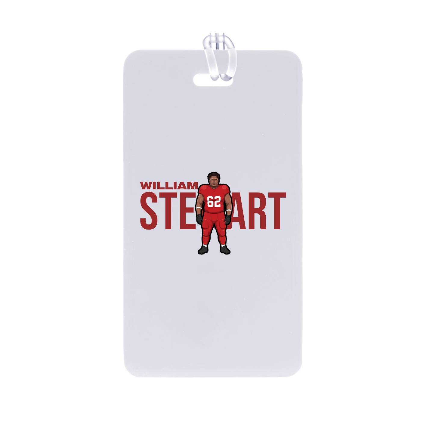 Bag Tag — Player Name in Classic