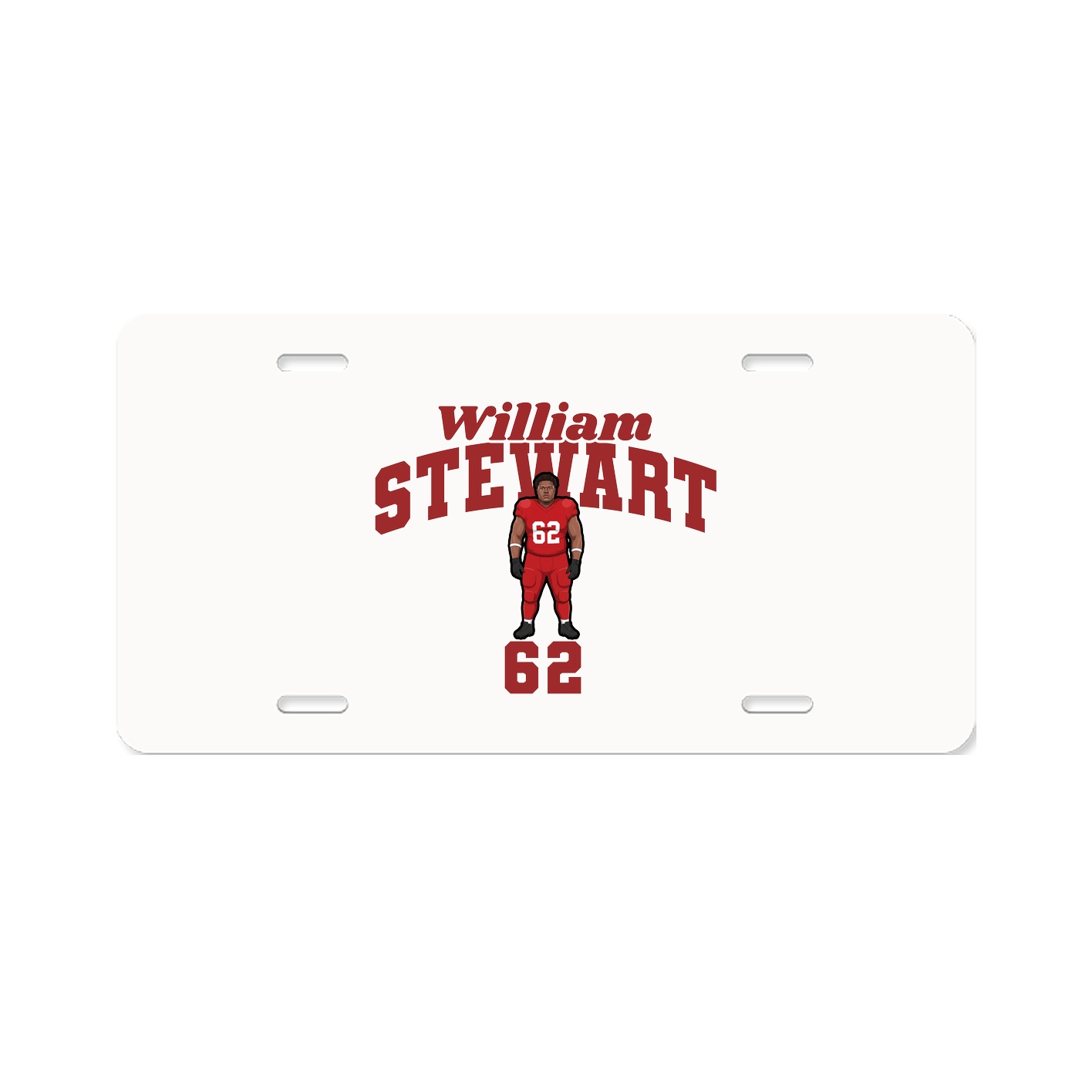 License Plate — Signature Arch in Classic