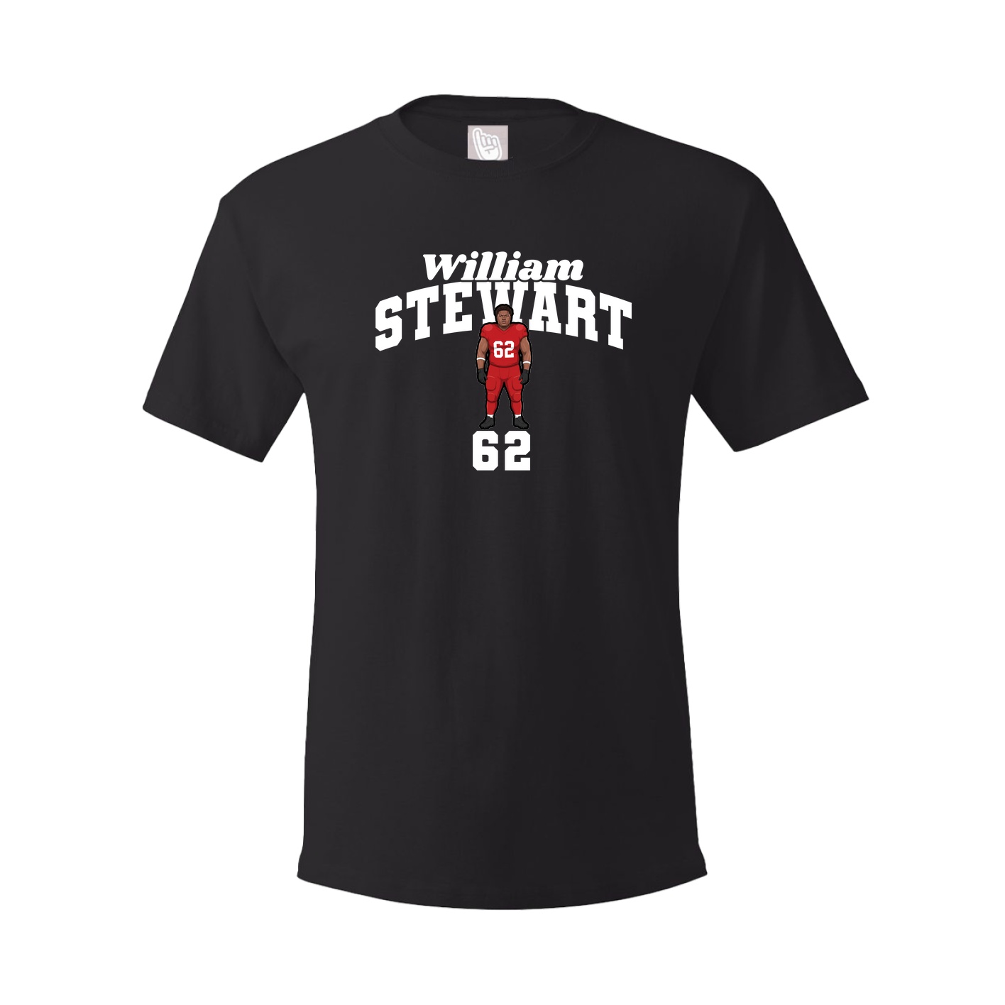 Tee — Signature Arch in Black