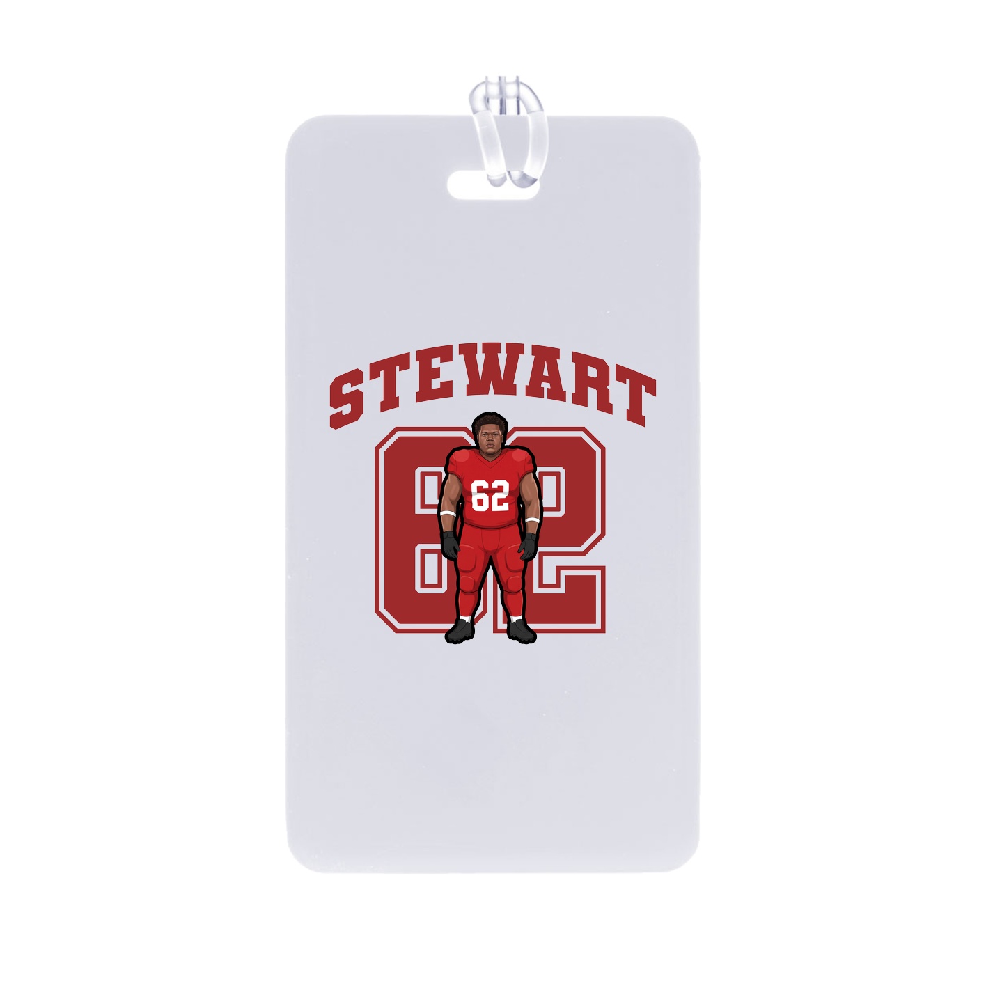 Bag Tag — Number in Classic