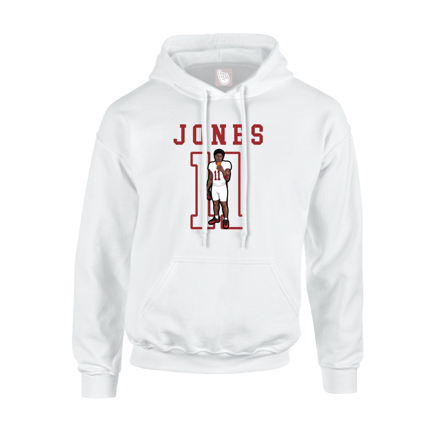 Youth Hoodie — Shirsey in White