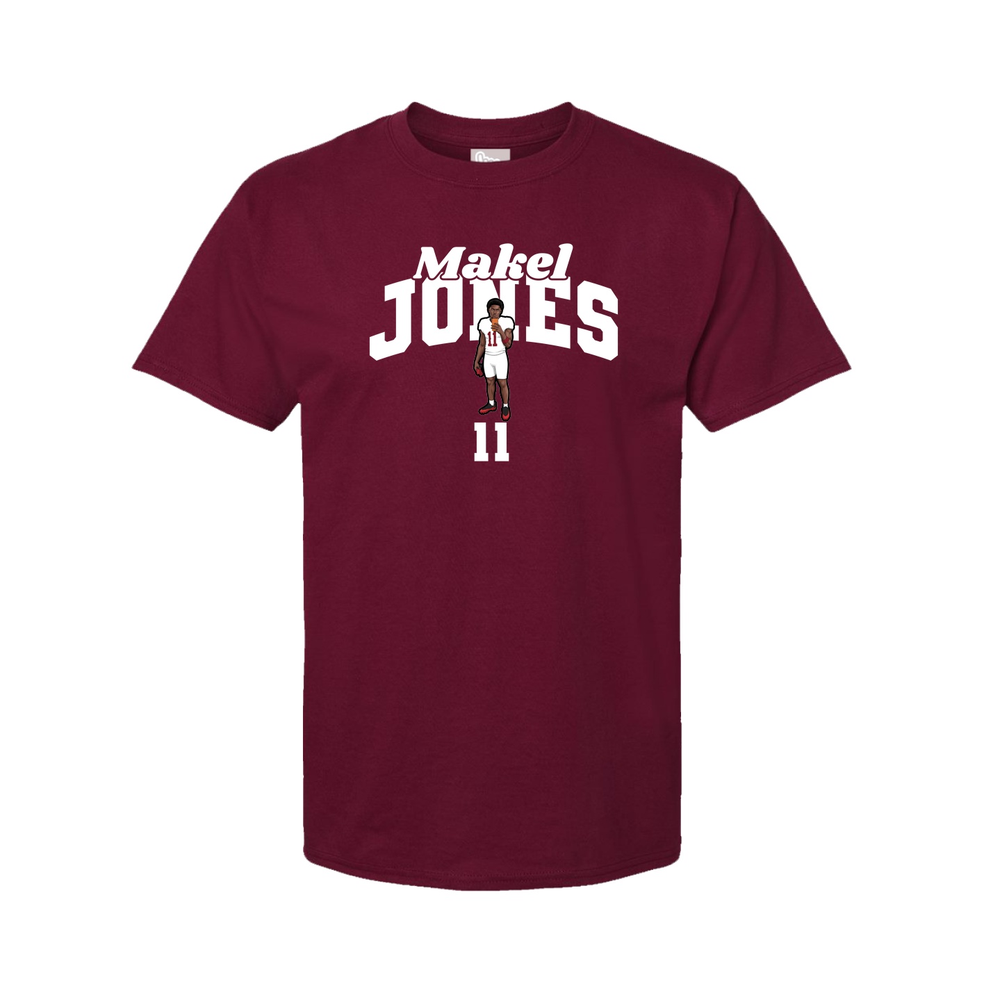 Youth Tee — Signature Arch in Cardinal