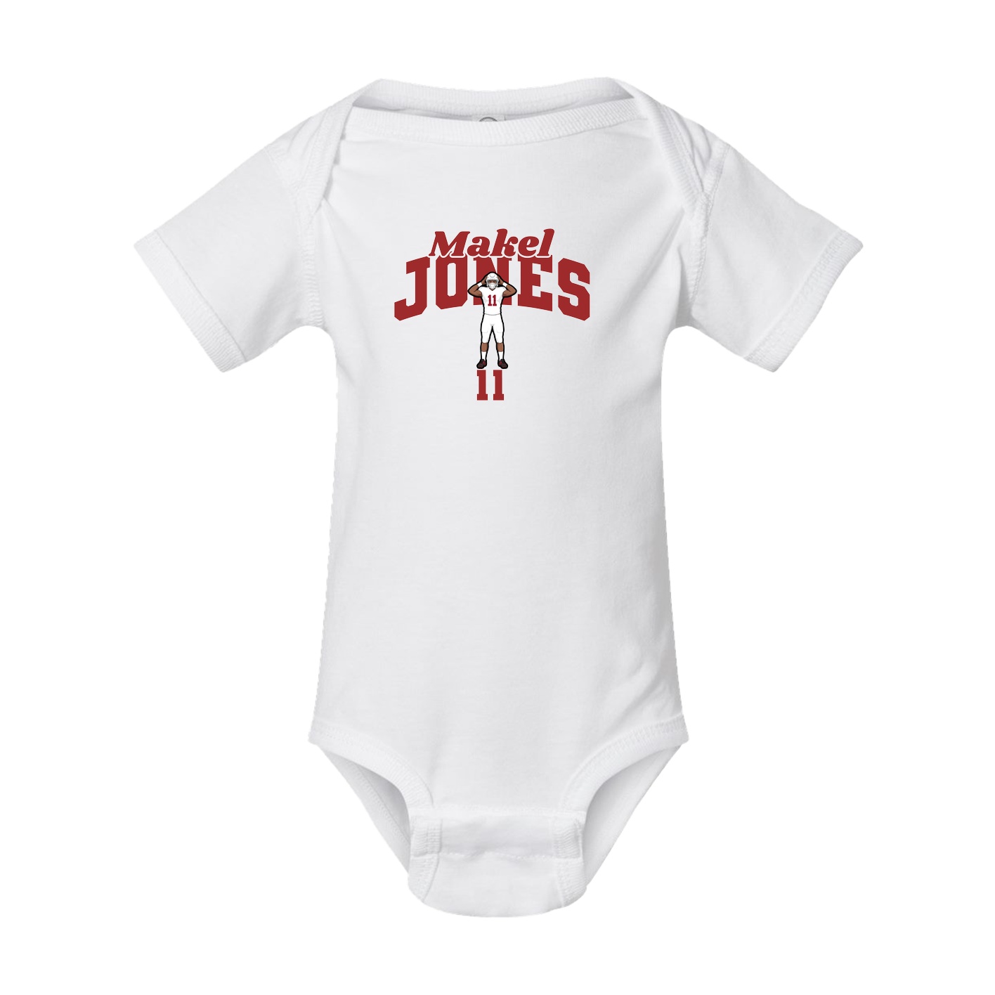 Baby Onesie — Signature Arch in White