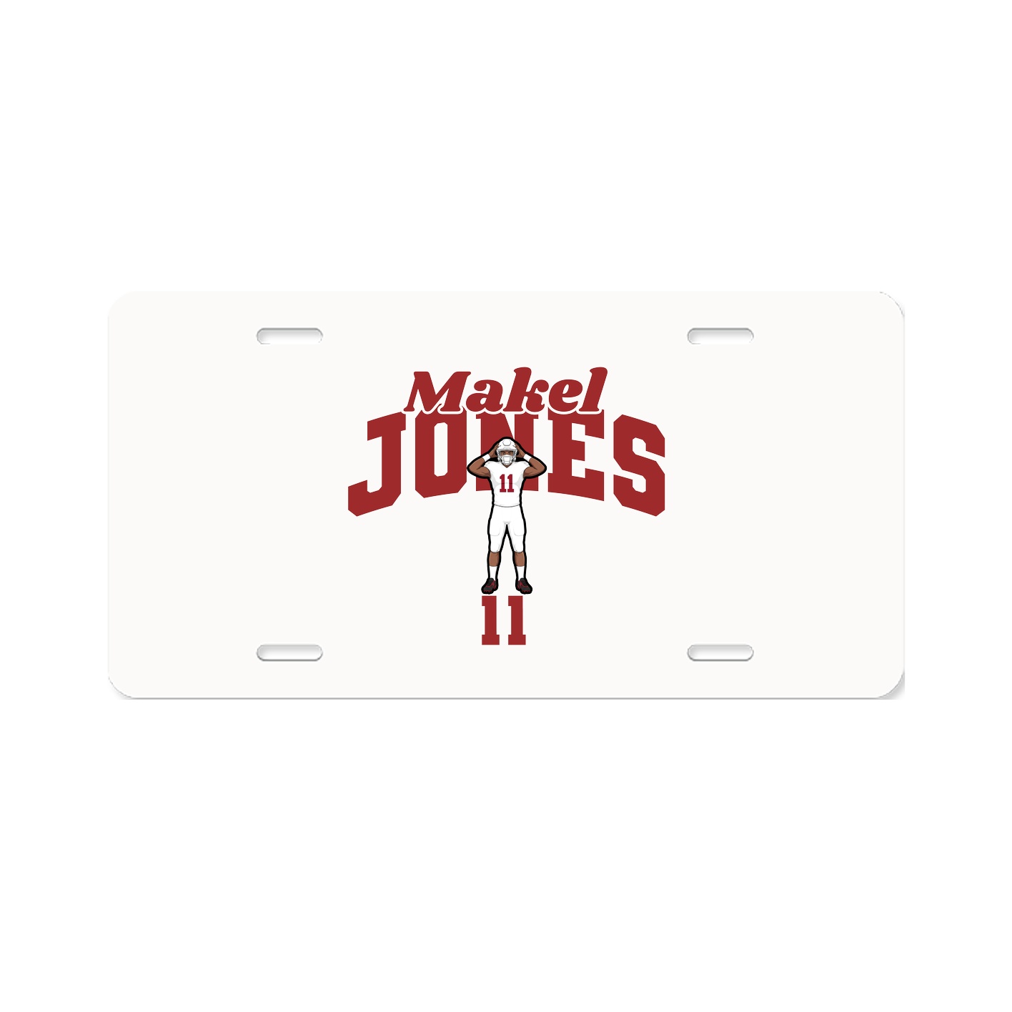 License Plate — Signature Arch in Classic