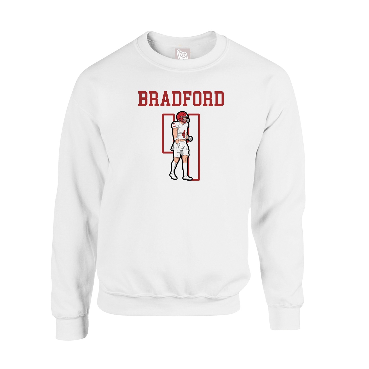 Fleece Crew — Shirsey in White