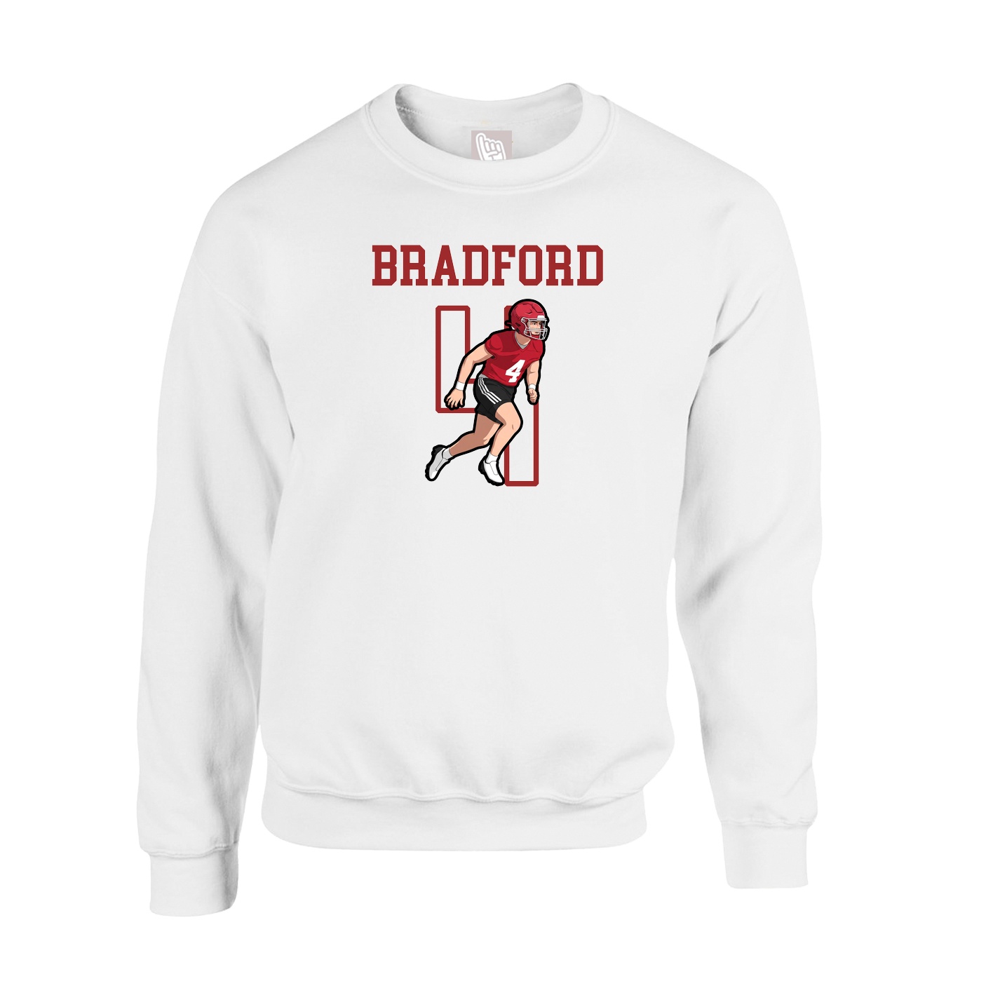 Fleece Crew — Shirsey in White