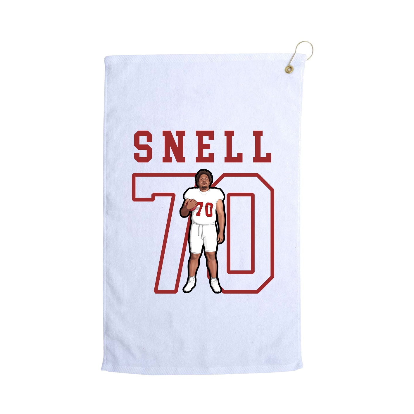 Golf Towel — Shirsey in White