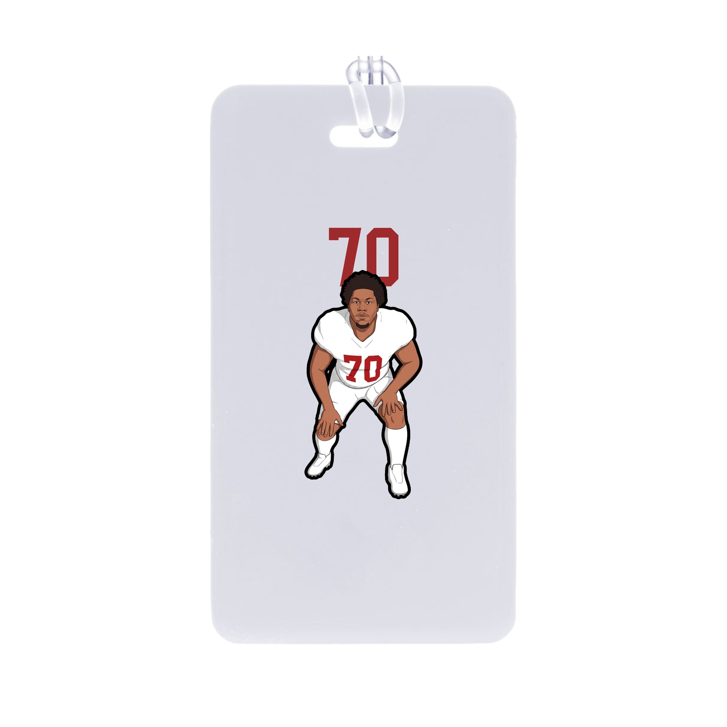 Bag Tag — Number Top in Classic