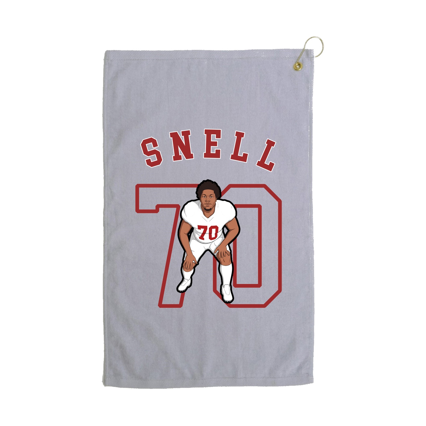 Golf Towel — Shirsey Arch in Grey