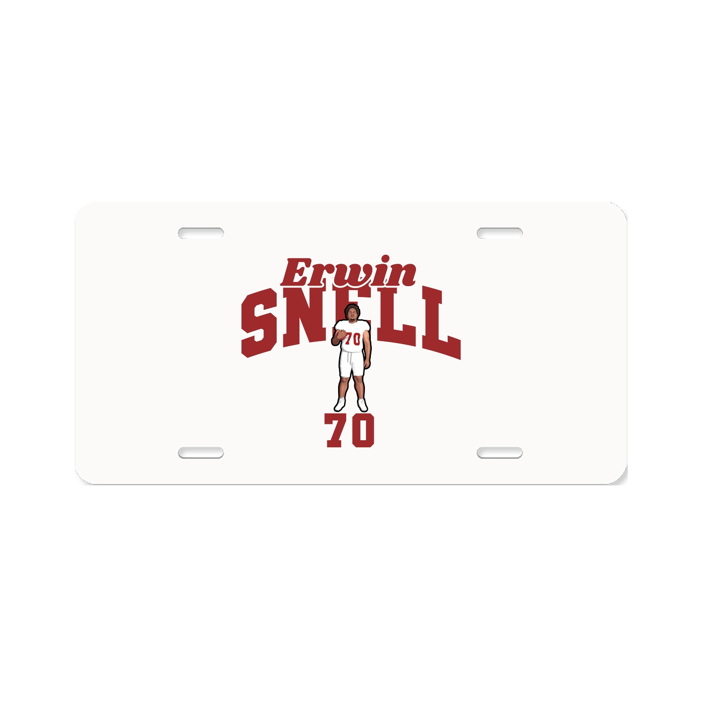 License Plate — Signature Arch in Classic
