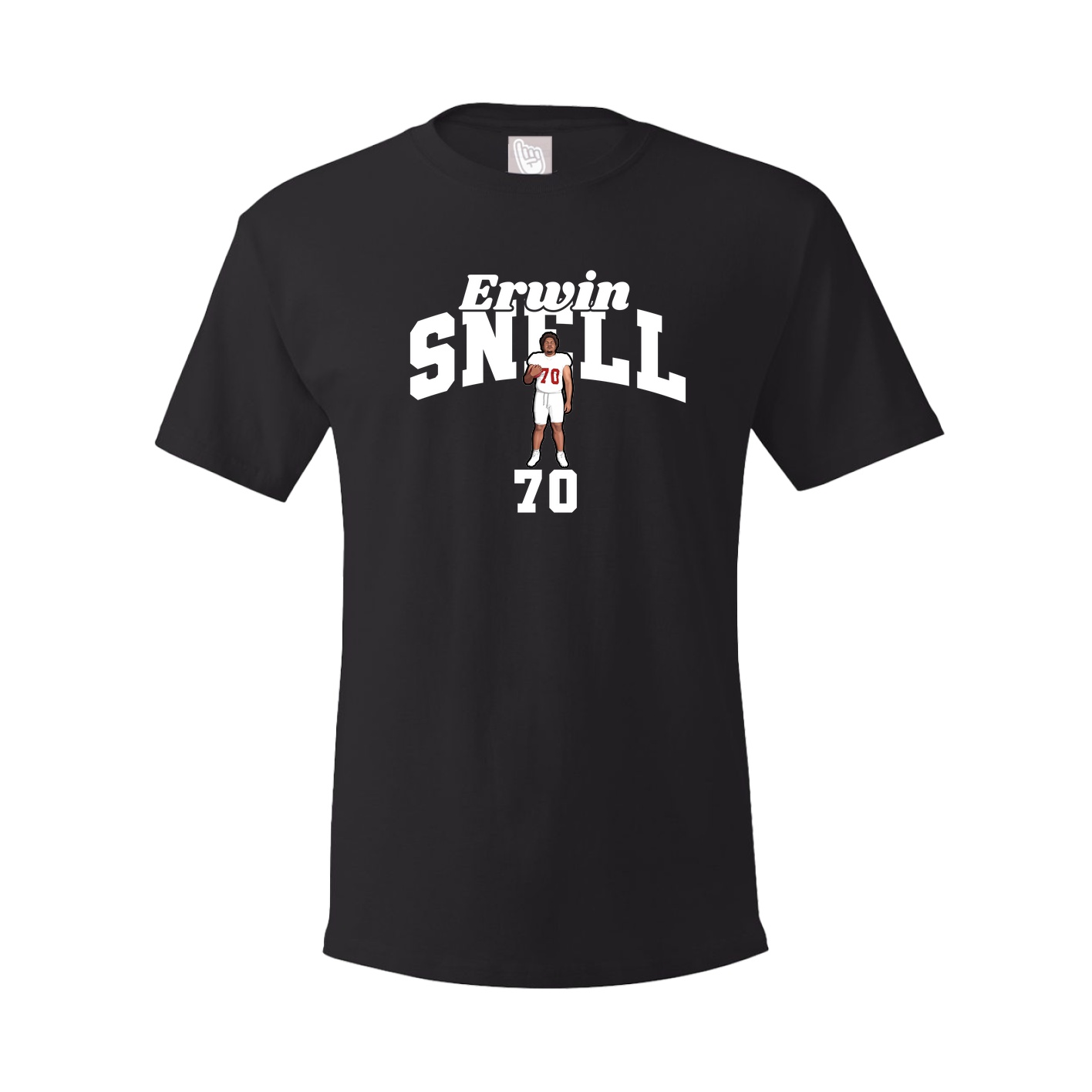 Youth Tee — Signature Arch in Black