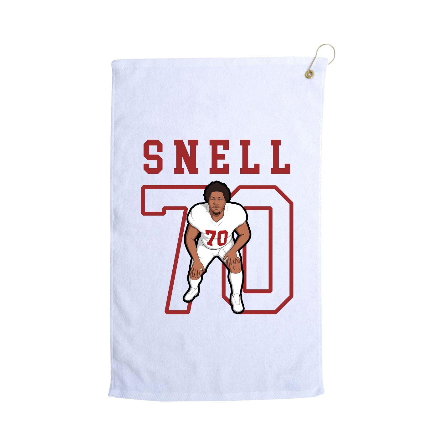 Golf Towel — Shirsey in White