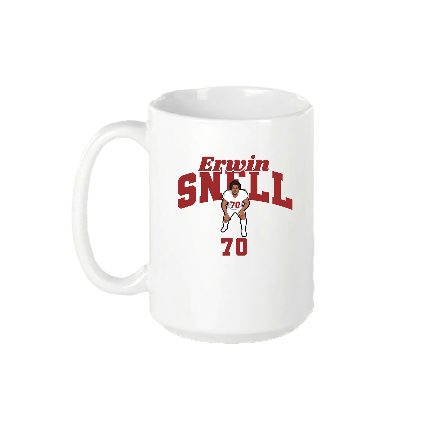 15oz Coffee Mug — Signature Arch in White