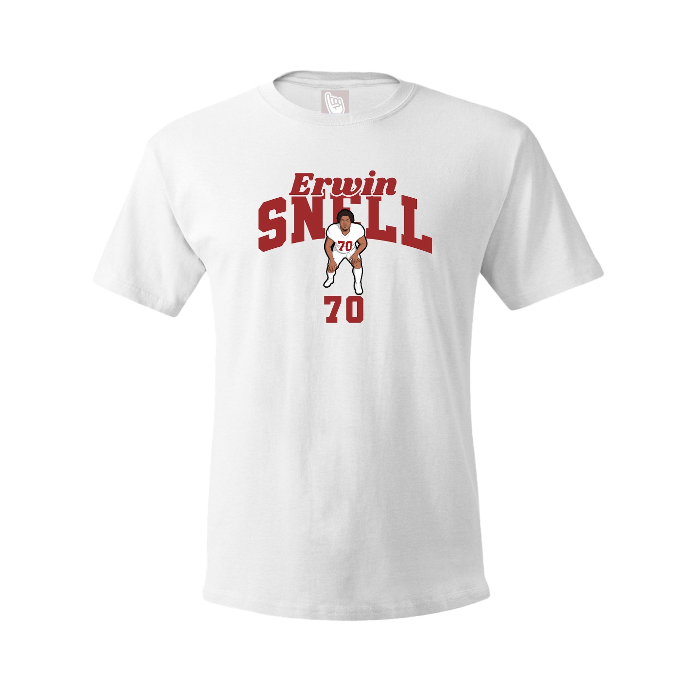 Tee — Signature Arch in White