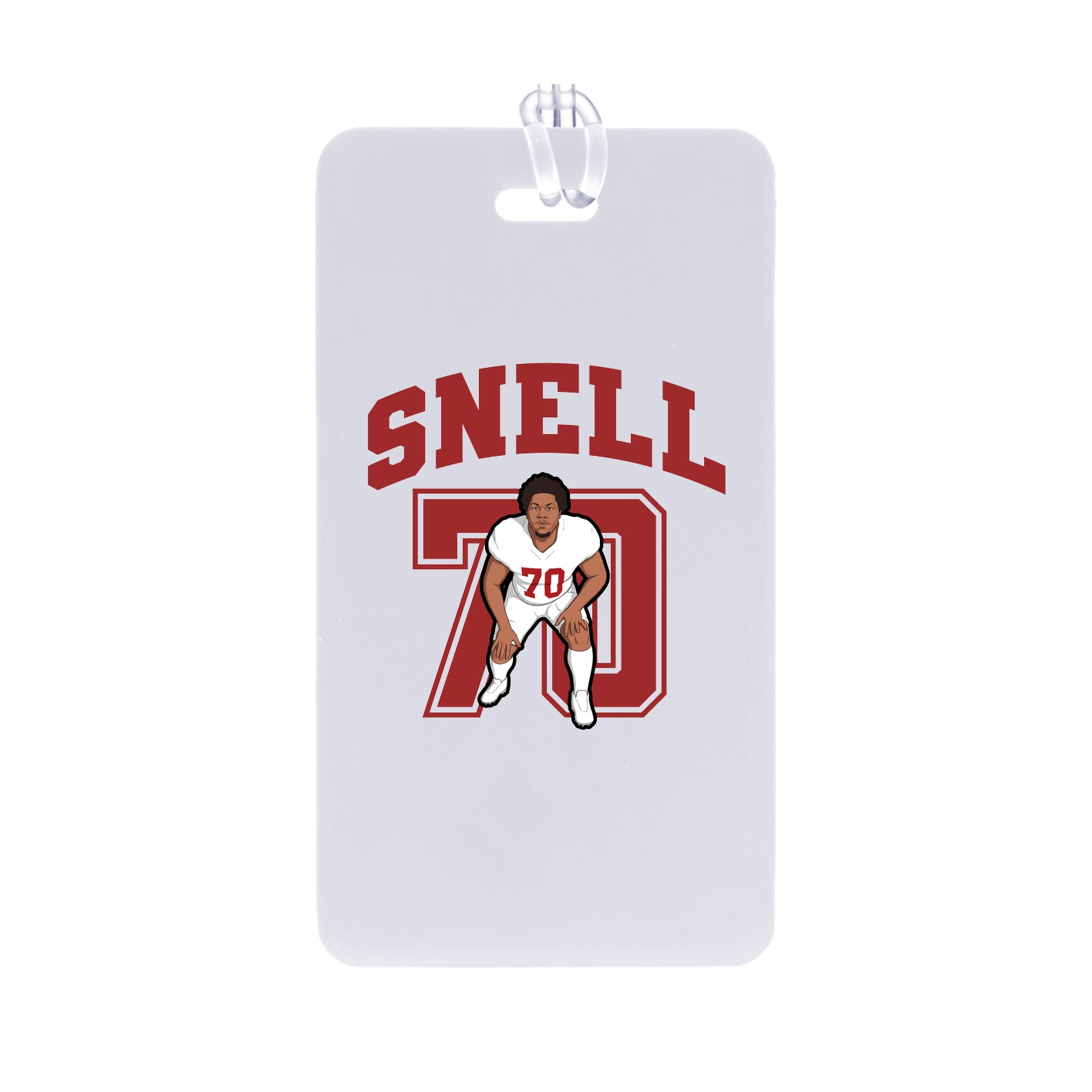 Bag Tag — Number in Classic